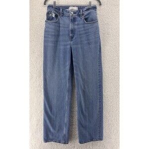 Abercrombie & Fitch Women's 28 6R The ‘90s Relaxed High Rise Jeans Curve Love